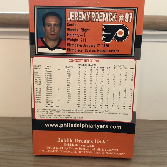 Flyer Roenick bobble head - Picture 2 of 2